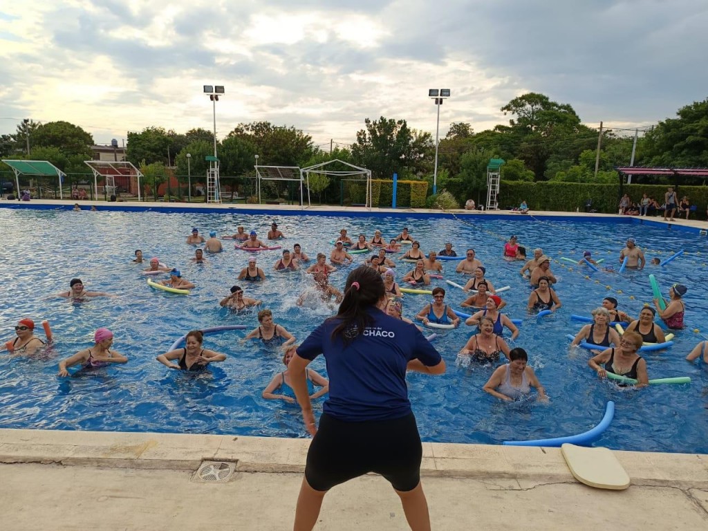 Esta tarde: el Instituto del Deporte Chaqueño lanzó su colonia para adultos mayores