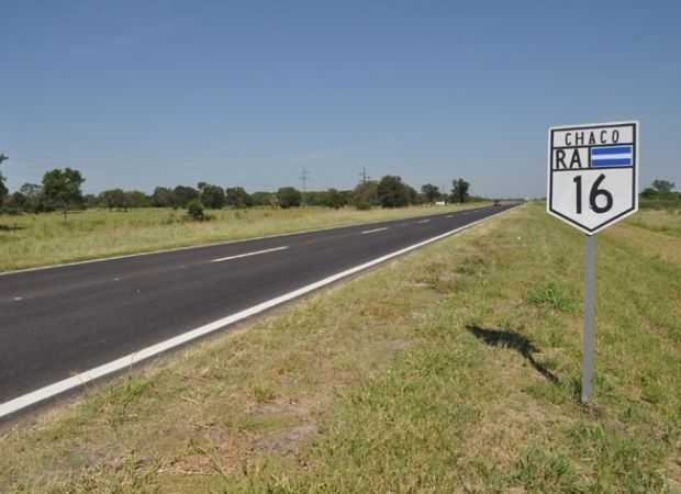 Chaco Informan sobre el estado de rutas nacionales de la