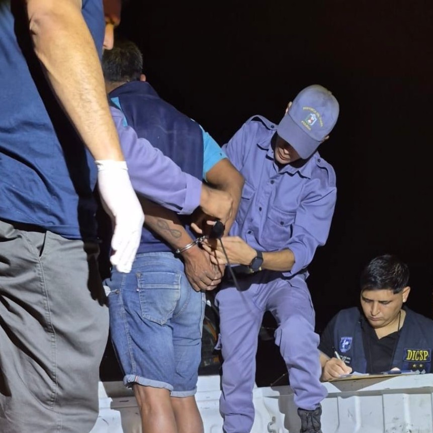 LA R&Aacute;PIDA RESPUESTA DE LA POLIC&Iacute;A DEL CHACO PERMITI&Oacute; DETENER AL SUPUESTO AUTOR DE UN DOBLE FEMICIDIO