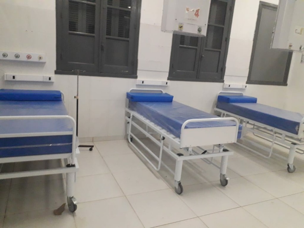 El Hospital 4 de Junio de Sáenz Peña recibió 10 camas y 10 respiradores y duplicó la capacidad de terapia intensiva covid