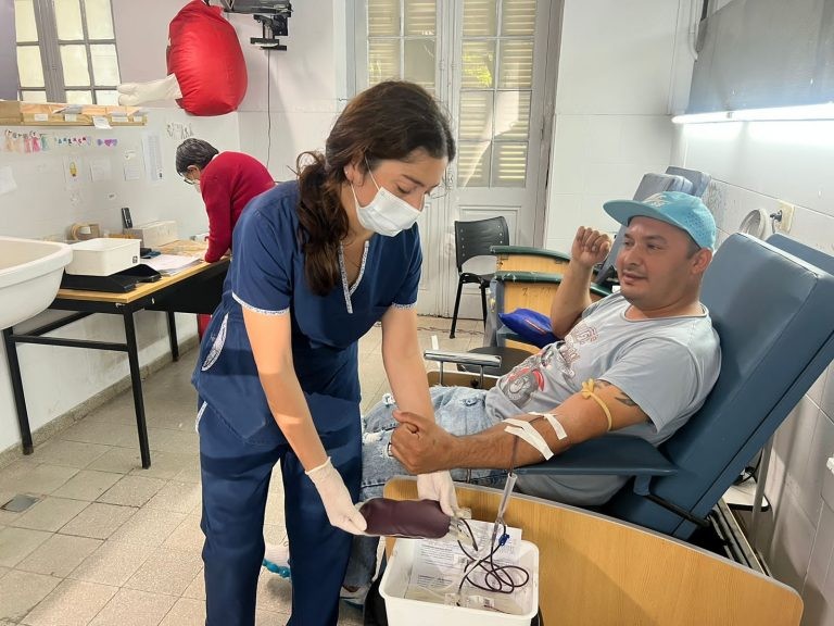 Chaco D a Mundial del Donante de Sangre Con actividades y