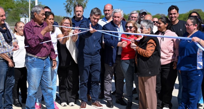 CHARADAI: ZDERO INAUGUR&Oacute; LOS NUEVOS ACCESOS A LA LOCALIDAD Y DESTAC&Oacute; EL AVANCE DE LA RUTA 13