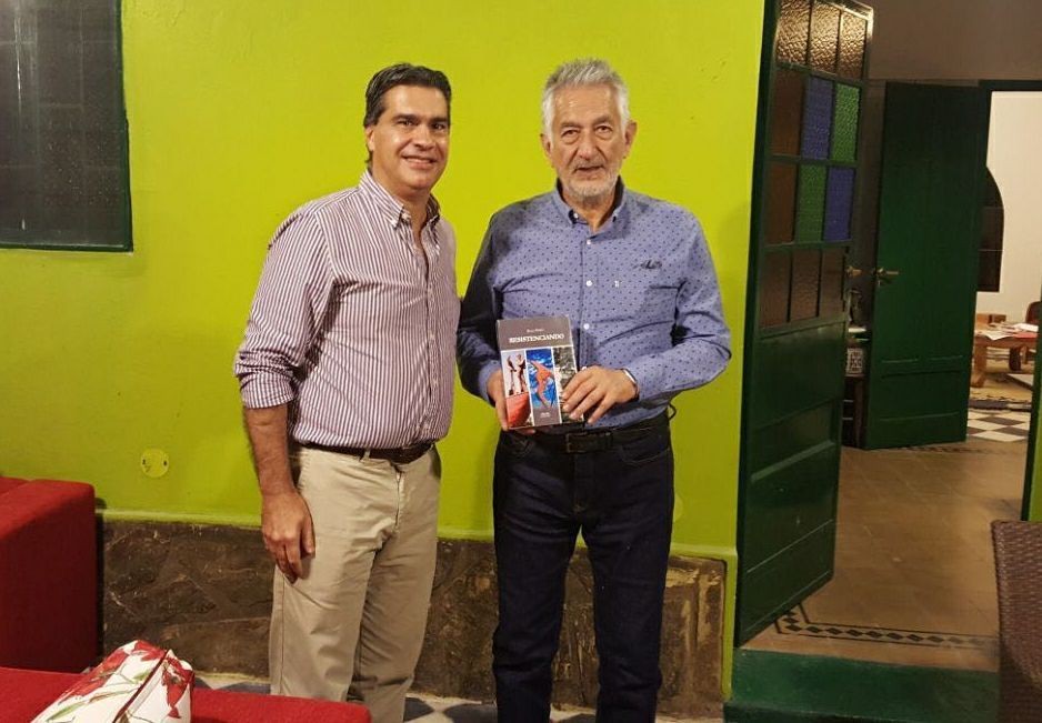 Capitanich se reunió con Alberto Rodríguez Saá, quien participará de los festejos por el 2 de Febrero