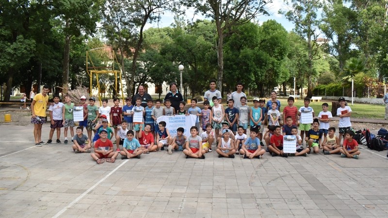 Comenzó la Colonia de Vacaciones del INSSSEP