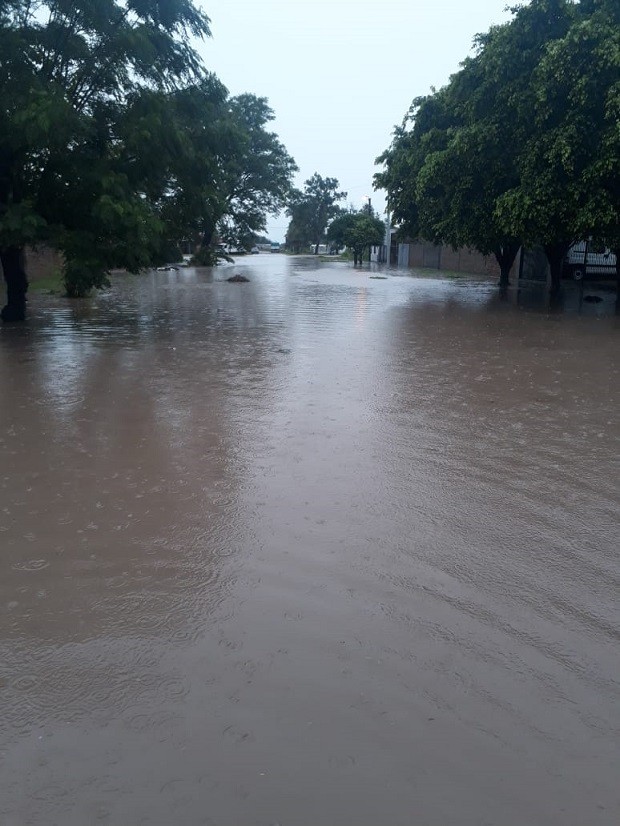 Villa Ángela es una de las localidades más afectadas por la intensa lluvia registrada