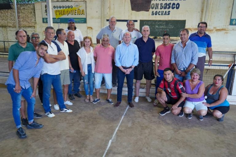 Resistencia: El Gobierno provincial avanza en el proyecto de refacción del Club Don Bosco Bochas