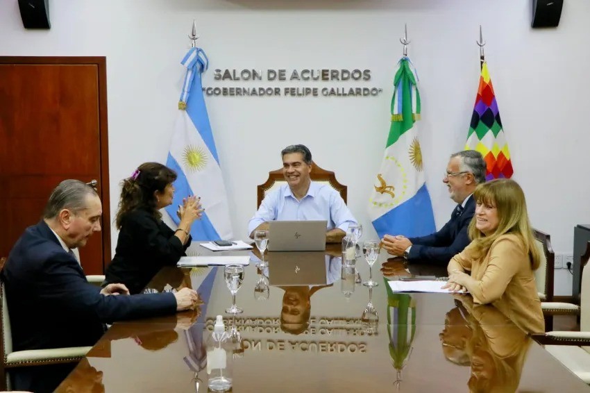 Pauta salarial del Poder Judicial: Capitanich se reunió con jueces del Superior Tribunal de Justicia
