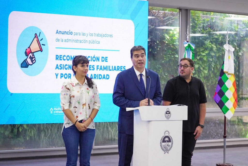 Capitanich anunció la recomposición de asignaciones familiares y escolares