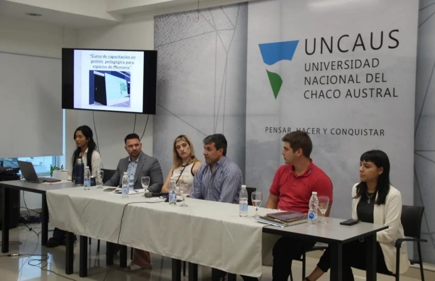 Derechos humanos: Comenzó la capacitación en Gestión Pedagógica para Guías de Espacios de Memoria en Sáenz Peña