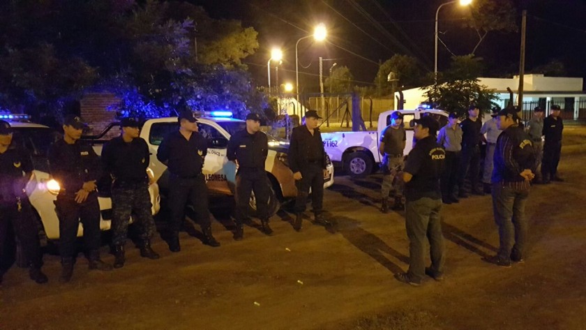 SEGURIDAD PÚBLICA DESPLEGÓ FUERTE OPERATIVO ANTIDROGAS EN SÁENZ PEÑA