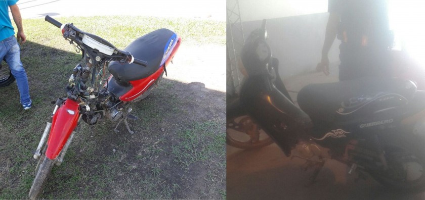CAMINERA DETECTA UNA MOTO ROBADA Y OTRA ADULTERADA EN MENOS DE UNA HORA