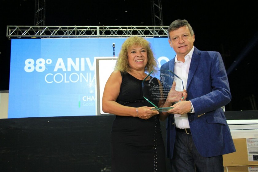 EN EL 88° ANIVERSARIO DE COLONIAS UNIDAS, PEPPO ANUNCIÓ LA CONTINUIDAD DE LA RUTA N° 7