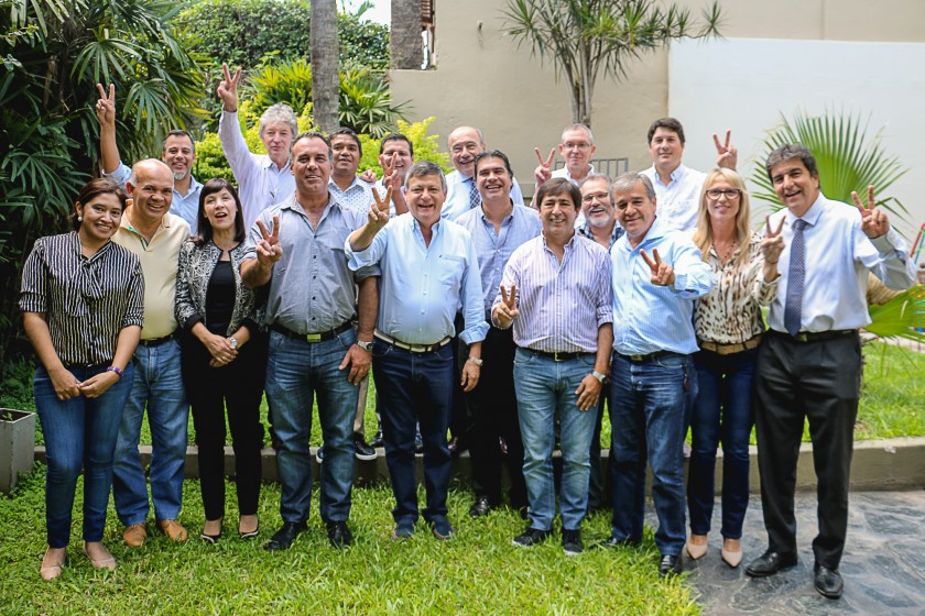 PEPPO Y DIRIGENTES DEL PJ SE MOSTRARON UNIDOS PARA “DEFENDER LOS INTERESES DE LOS CHAQUEÑOS”