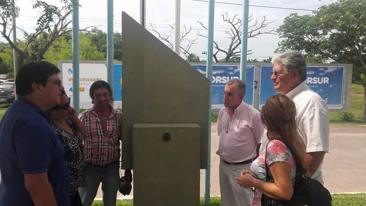 RESTITUIRÁN EN RESISTENCIA EL BUSTO DE ALFONSIN ESTE VIERNES