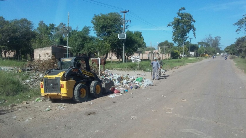 El Municipio continúa con los operativos para erradicar minibasurales