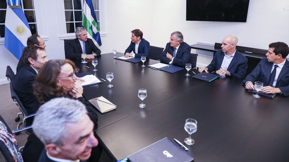 "No pensamos una Argentina para pocos", dijo Alberto Fernández junto a Kicillof, Morales y Larreta
