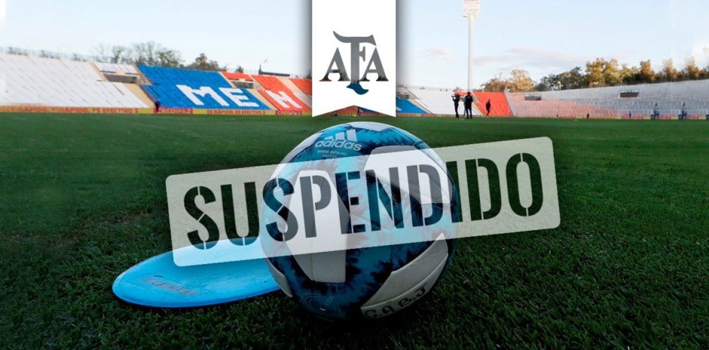 Se suspendió el Fútbol Argentino