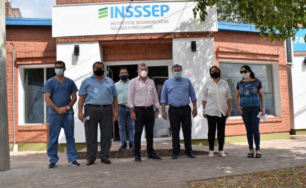 El titular de INSSSEP visitó las delegaciones del organismo en Tres Isletas y Castelli