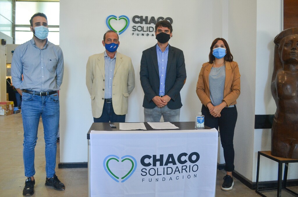 Chaco Solidario renovó la firma de convenio para la provisión de pasajes a Buenos Aires