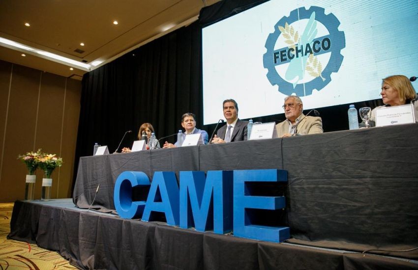 En plenario de la CAME, Capitanich expuso sobre generación de empleo y actividad económica en el Chaco