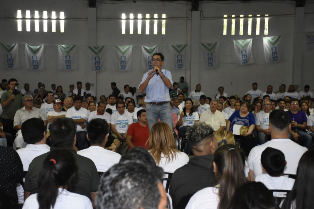 Gustavo Martínez presentó su candidatura a gobernador en Sáenz Peña: “Sabemos lo que tenemos que hacer porque conocemos el territorio y las problemáticas de la gente”