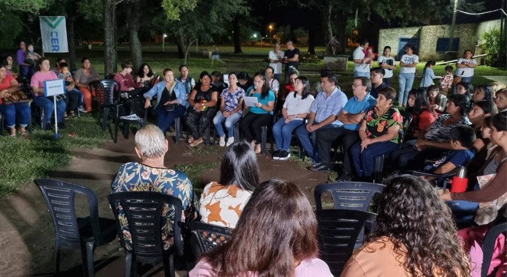 Cuesta participó del encuentro de mujeres del CER en Tres Isletas