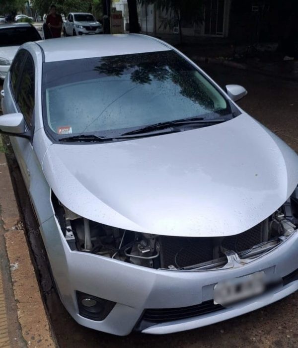 La Policía del Chaco recuperó un nuevo vehículo oficial, perteneciente al Ministerio de Hacienda y Finanzas