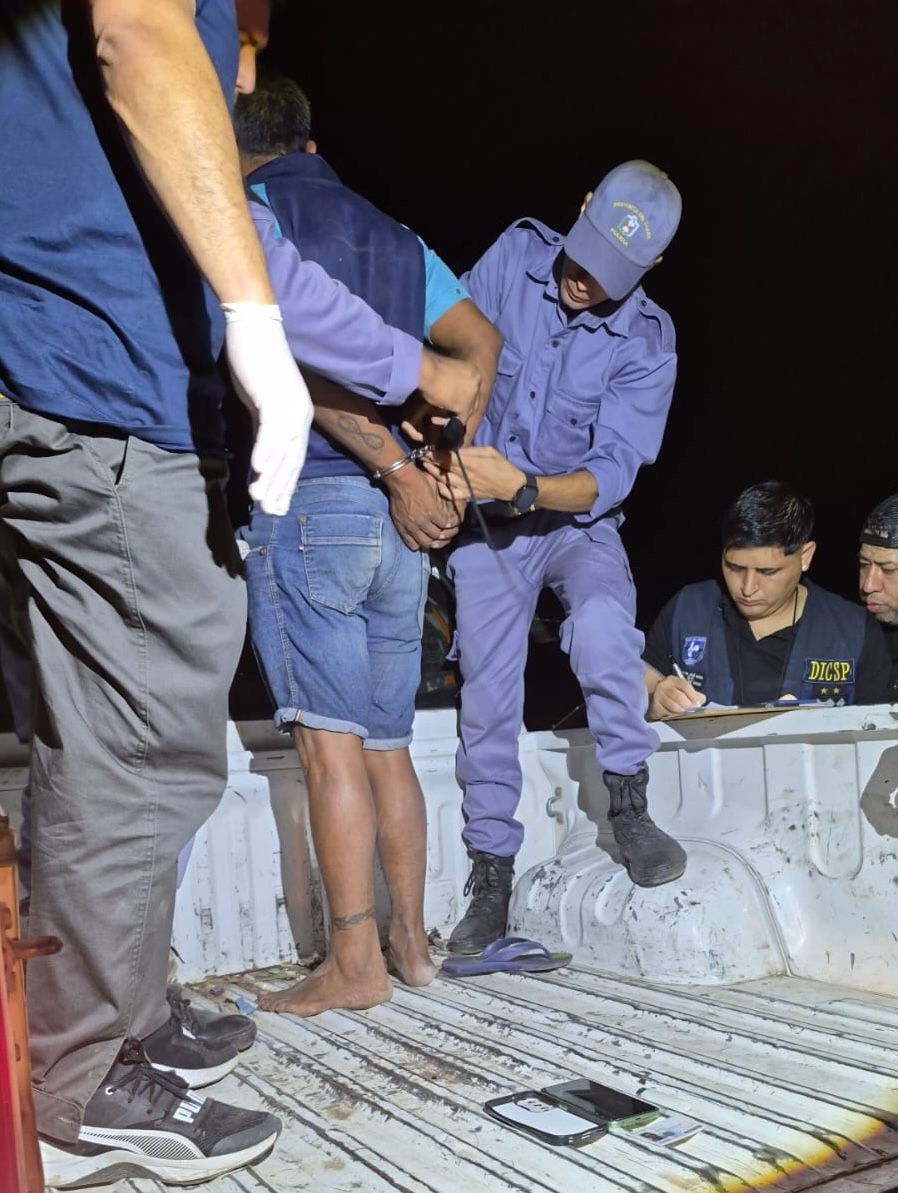 LA R&Aacute;PIDA RESPUESTA DE LA POLIC&Iacute;A DEL CHACO PERMITI&Oacute; DETENER AL SUPUESTO AUTOR DE UN DOBLE FEMICIDIO