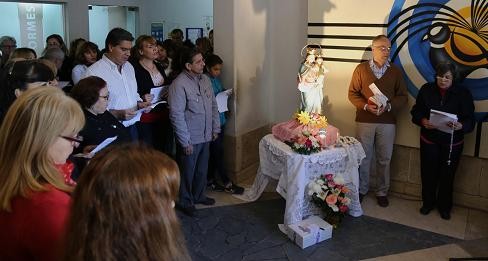 El municipio recibió a la Virgen María Auxiliadora