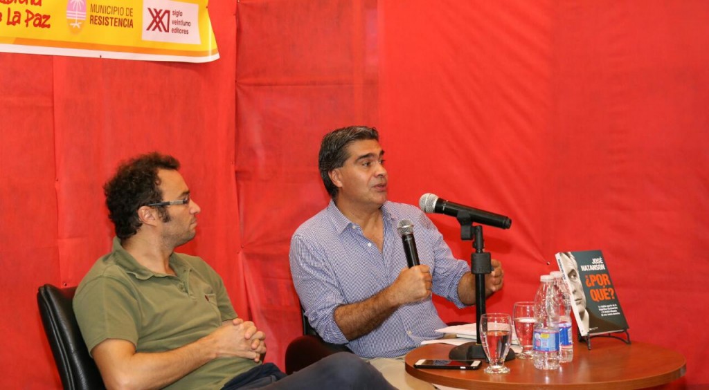 “Todas tus Voces”: Con críticas a la derecha macrista, Capitanich presentó el nuevo libro de José Natanson 