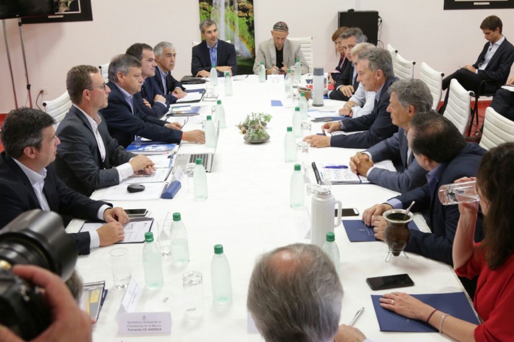 PEPPO TRAS SU REUNIÓN CON MACRI Y EL GABINETE NACIONAL: 