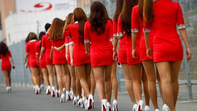 Las insólitas exigencias a promotoras de carreras