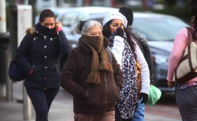 El jueves ingresaría un frente frio a la región y se esperan temperaturas inferiores a los 10 grados