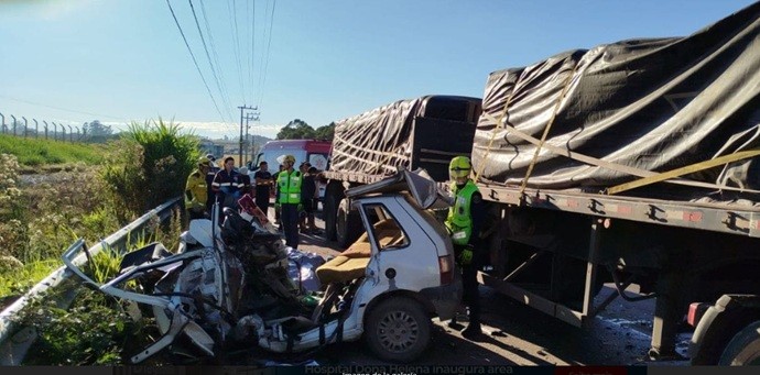 Cinco muertos en un choque en Brasil: dos de ellos eran una madre y su hijo argentinos