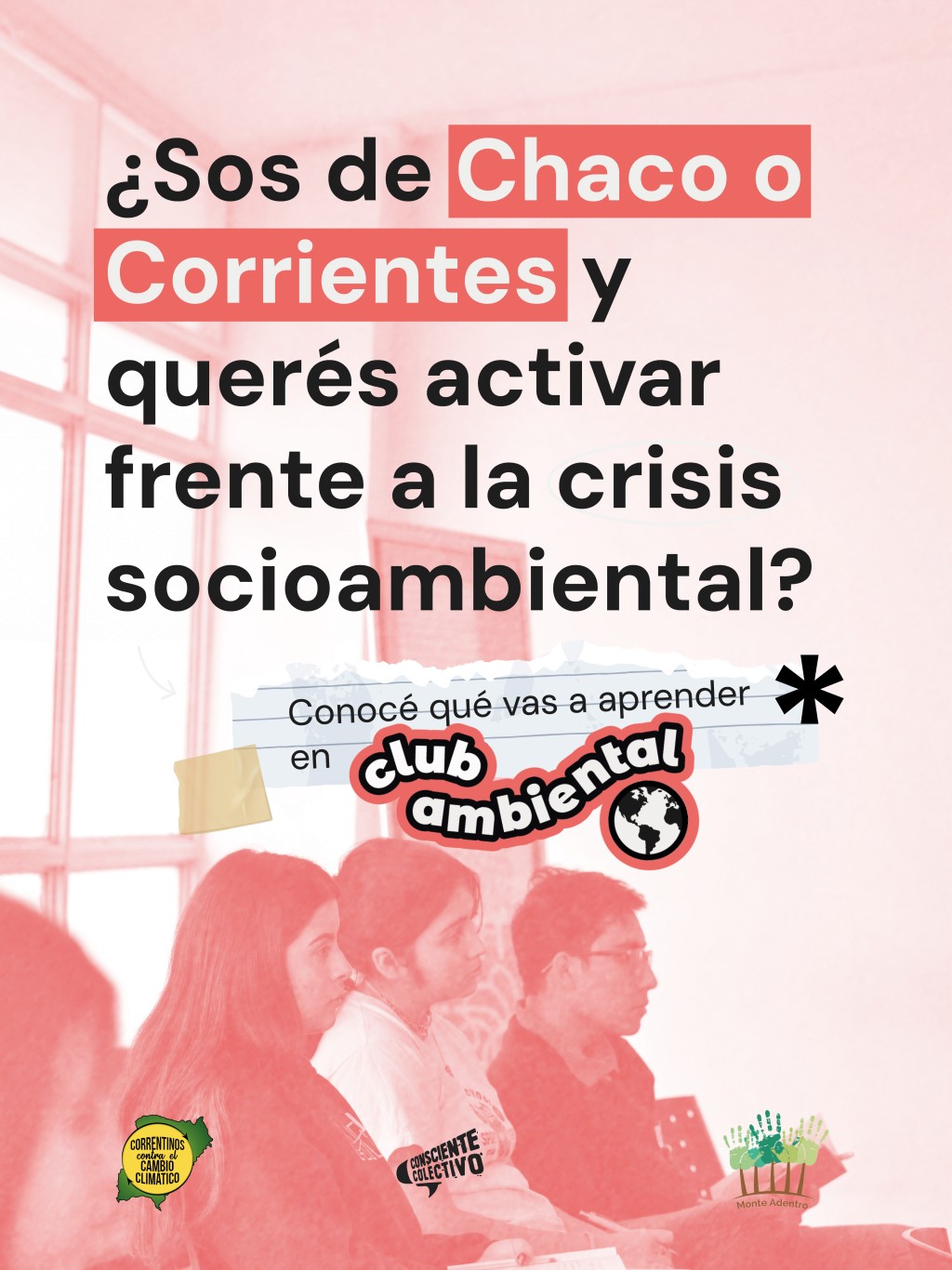 Lanzan &ldquo;Club Ambiental&rdquo;, un programa gratuito para j&oacute;venes que quieran impulsar proyectos socioambientales