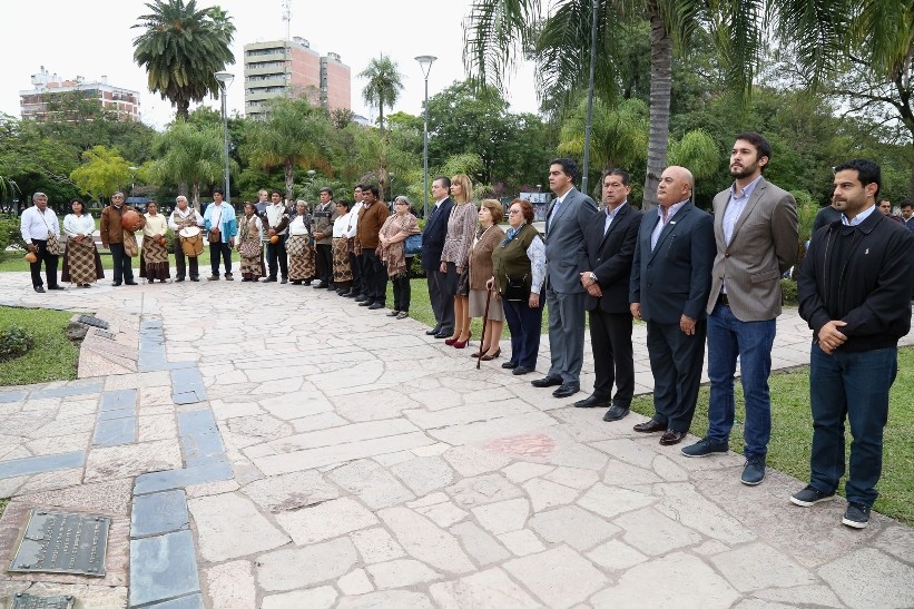 Capitanich encabezó la conmemoración por el Día del Himno Nacional Argentino