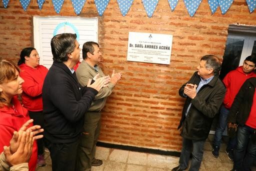 Capitanich y Peppo participaron de la inauguración de la segunda etapa de la Escuela de Gestión Social del barrio Emerenciano