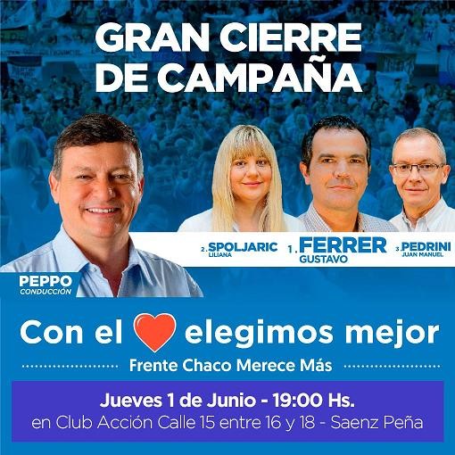 PASO: CON DOS GRANDES ACTOS EN SIMULTÁNEO EL FCHMM CERRARÁ LA CAMPAÑA