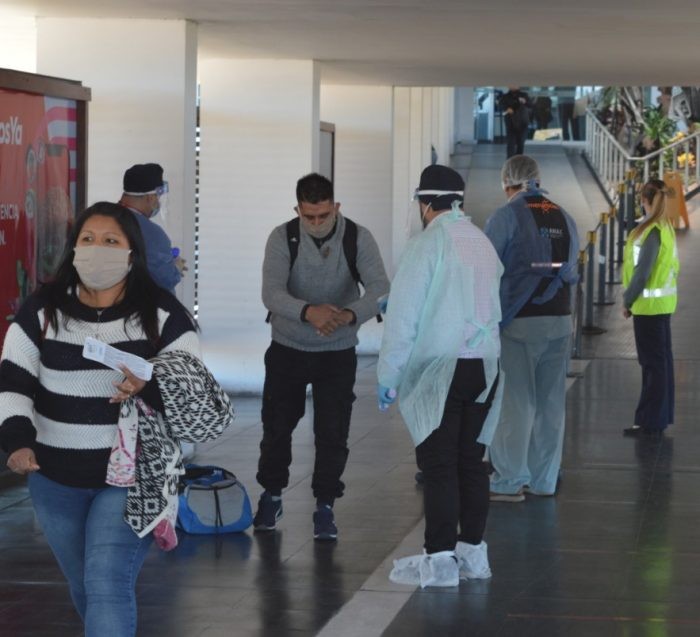 Resistencia: El primer vuelo especial trajo de regreso a 96 chaqueños y chaqueñas