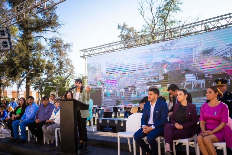 La Vicegobernadora encabezó el acto de celebración por los 111 años de General Pinedo
