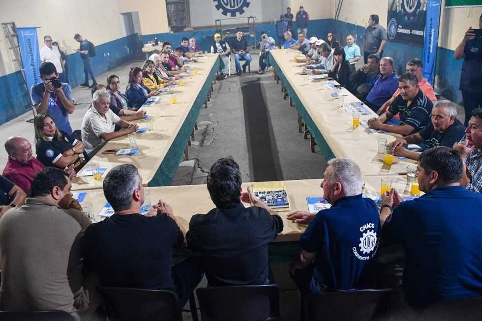 Las 62 Organizaciones Gremiales del Chaco ratificaron su apoyo a Diego Arévalo