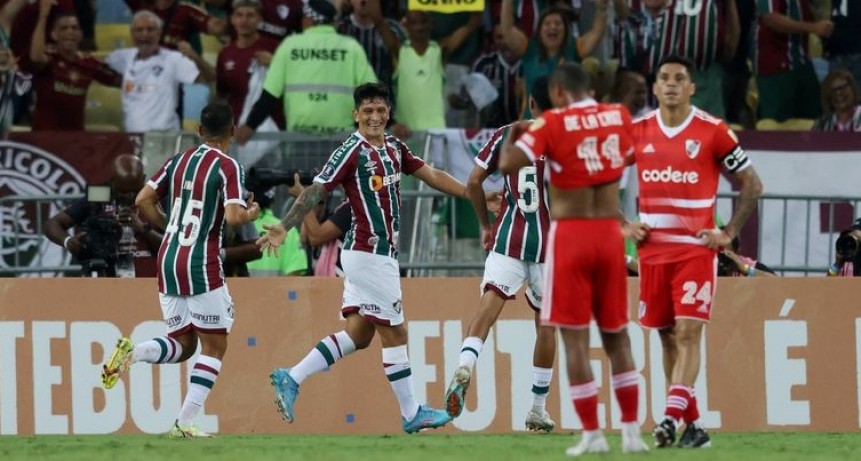 Fluminense aplastó a River 5-1 y complicó las chances de clasificar del “Millo”