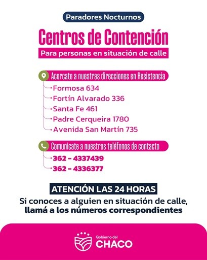 📍CENTROS DE CONTENCIÓN.  Brindamos acompañamiento, asistencia y un lugar seguro.