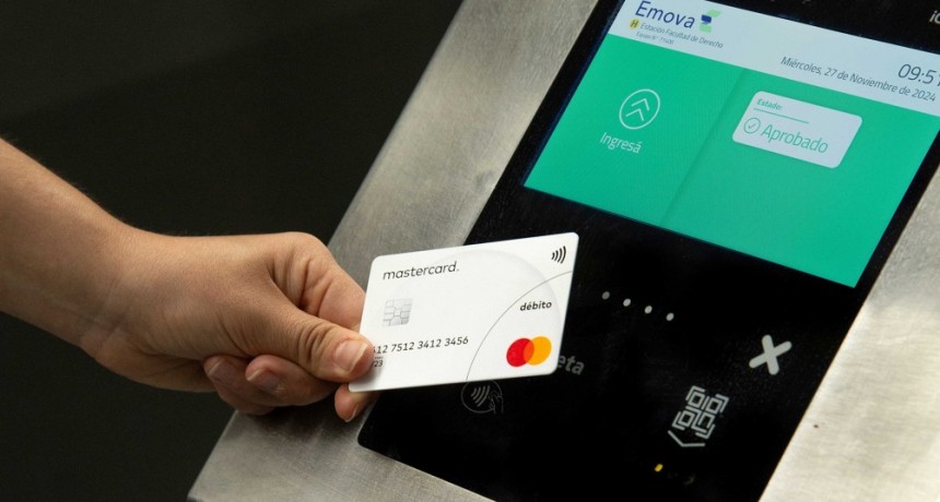 Récord de pagos con tarjeta en el transporte público: más de 10 millones de pasajes en el primer trimestre