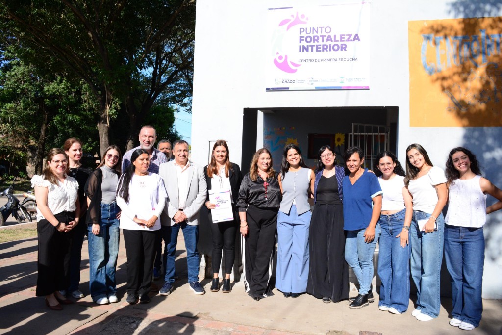 PUERTO TIROL: EL GOBIERNO PROVINCIAL INAUGUR&Oacute; EL PUNTO &ldquo;FORTALEZA INTERIOR&rdquo; PARA EL ABORDAJE DE CONSUMOS PROBLEM&Aacute;TICOS