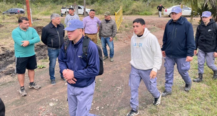 MATKOVICH SUPERVIS&Oacute; LOS OPERATIVOS Y DISPUSO QUE LA B&Uacute;SQUEDA DE AXEL GONZ&Aacute;LEZ CONTIN&Uacute;E DURANTE TODO EL FIN DE SEMANA