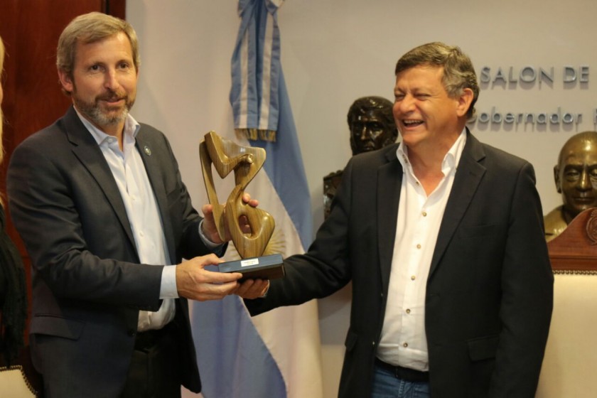 PEPPO RECIBIÓ A FRIGERIO Y PUSIERON A LAS OBRAS PÚBLICAS EN AGENDA
