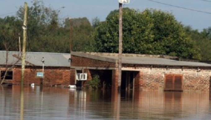 En Corrientes están tapados por el agua