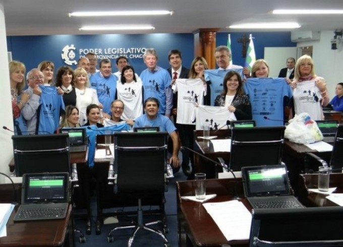 La Cámara de Diputados del Chaco  se suma a la Maratón Convivencia
