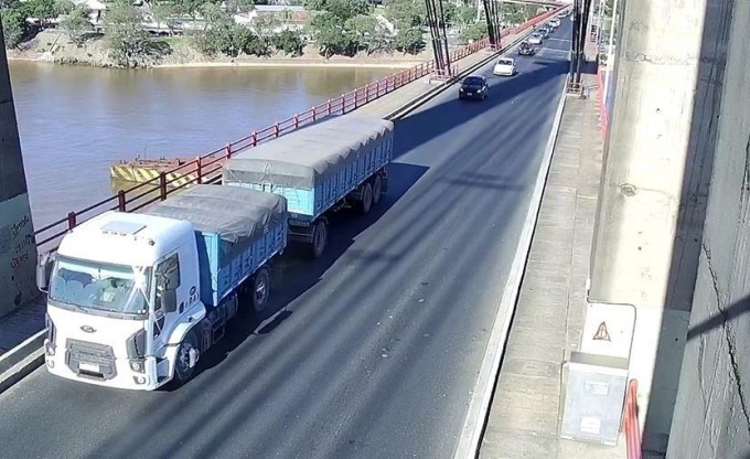 Al estado del Puente Chaco Corrientes ya se lo puede ver en vivo